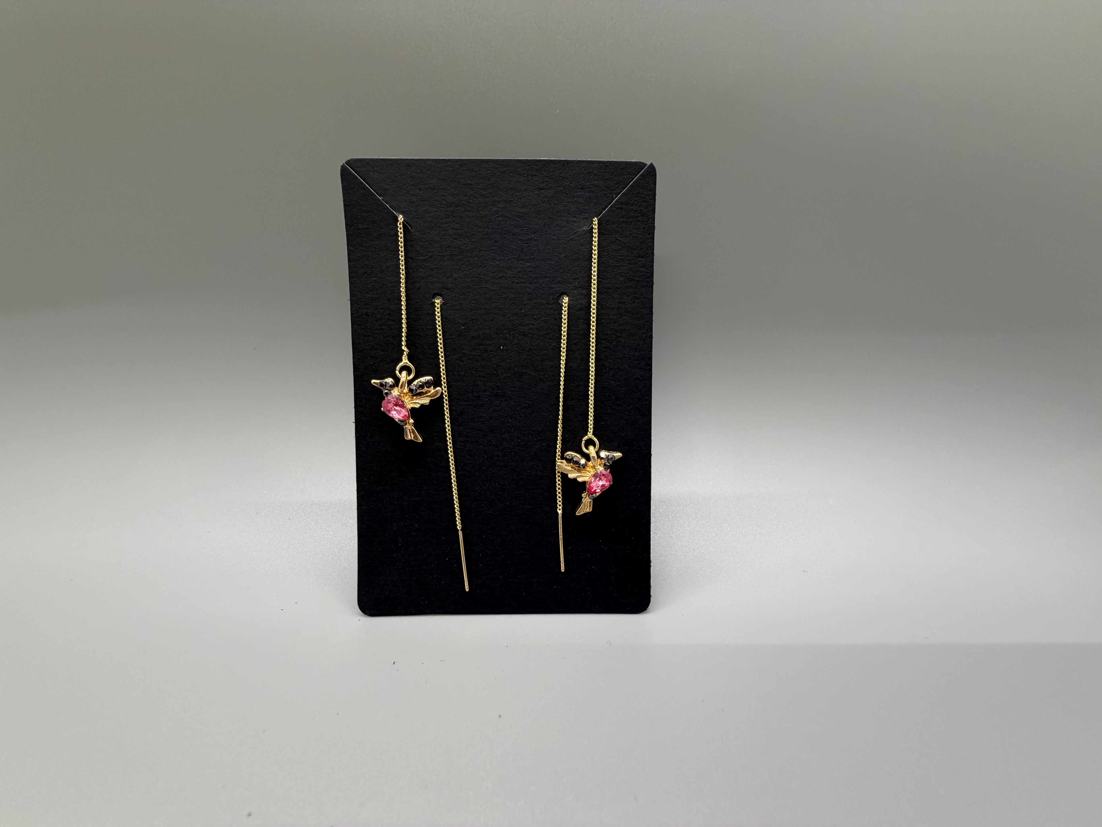 Hummingbird Drop Earrings