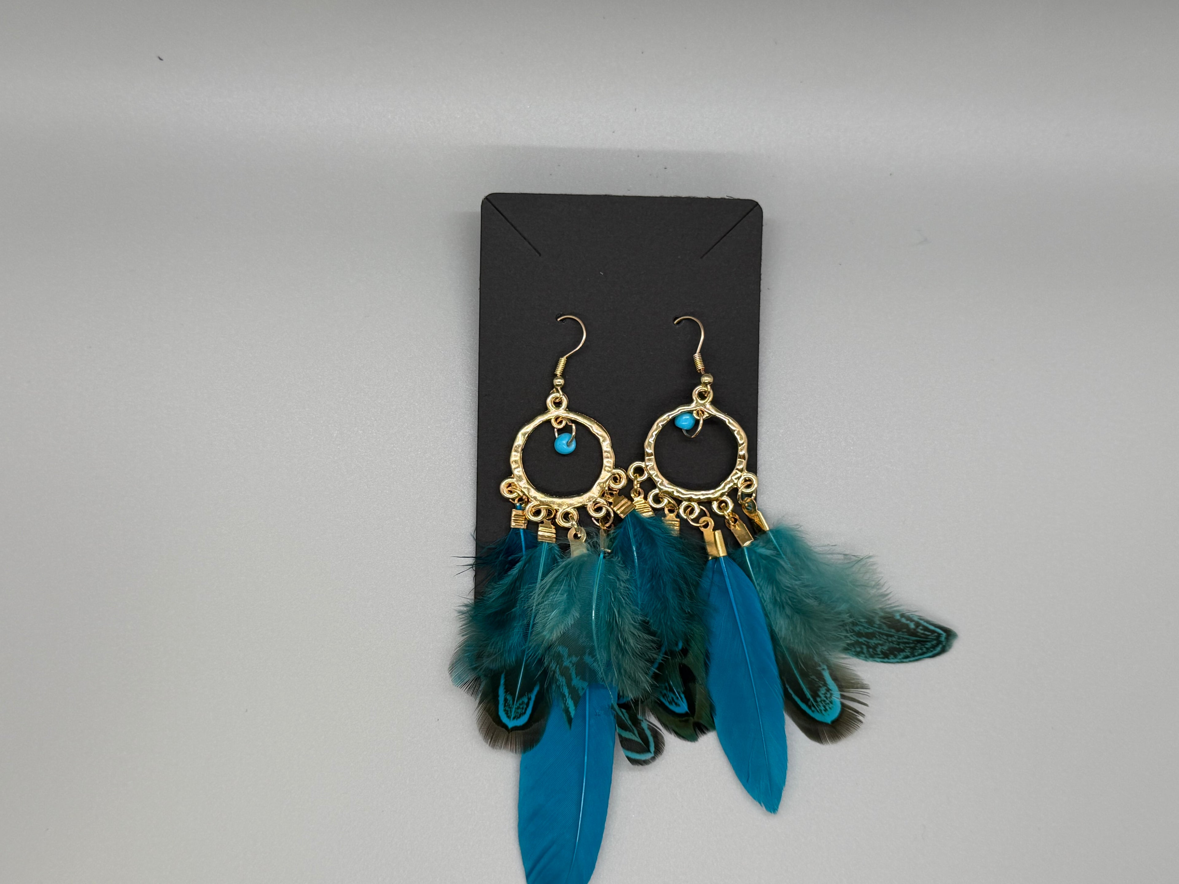 Boho Feather Earrings