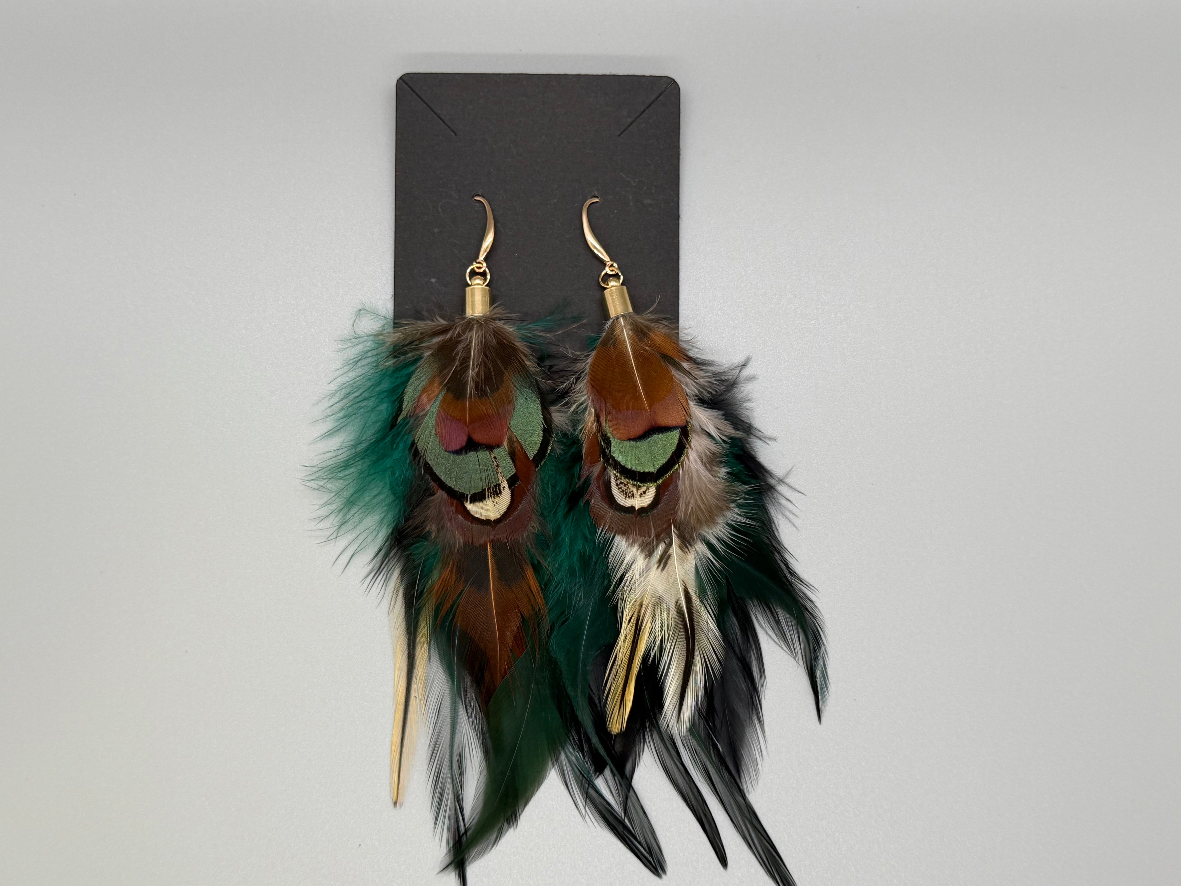 Boho Feather Earrings