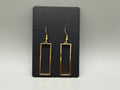 Golden Frame Earrings