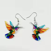 Humming Bird Earrings